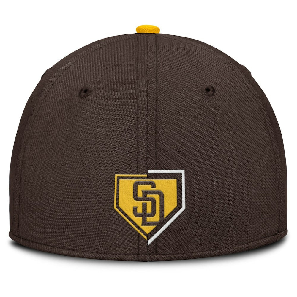 Brown San Diego Padres Nike Primetime Rise Dri-FIT Flex Hat