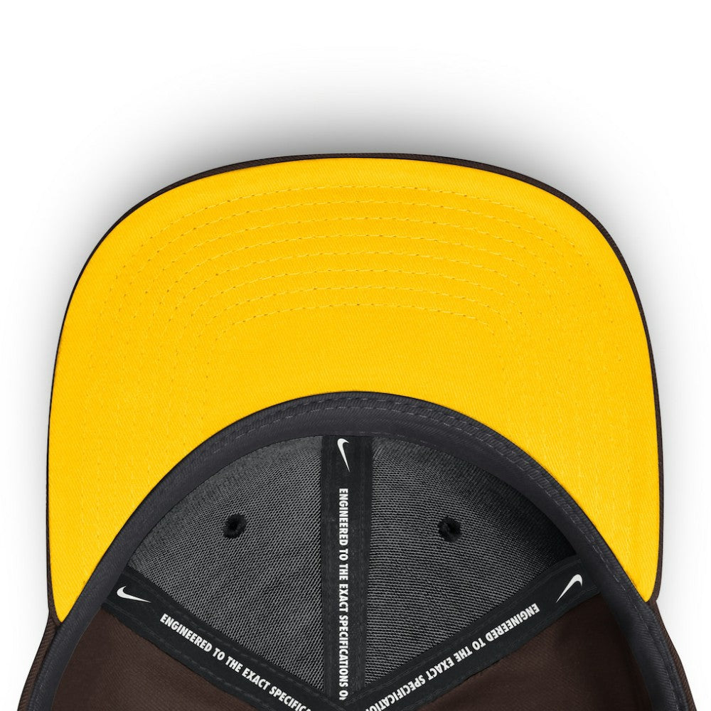 Brown San Diego Padres Nike Primetime Rise Dri-FIT Flex Hat