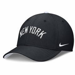 Navy New York Yankees Nike Primetime Rise Dri-FIT Flex Hat