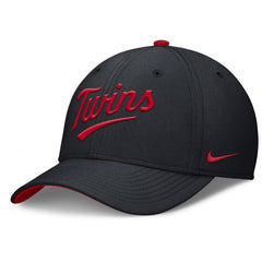 Navy Minnesota Twins Nike Primetime Rise Dri-FIT Flex Hat