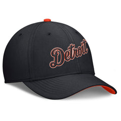 Navy Detroit Tigers Nike Primetime Rise Dri-FIT Flex Hat