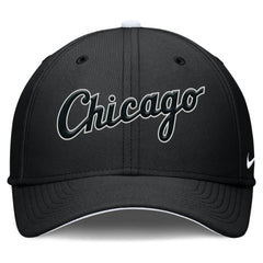 Black Chicago White Sox Nike Primetime Rise Dri-FIT Flex Hat