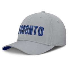 Gray Toronto Blue Jays Nike Primetime Rise Dri-FIT Flex Hat