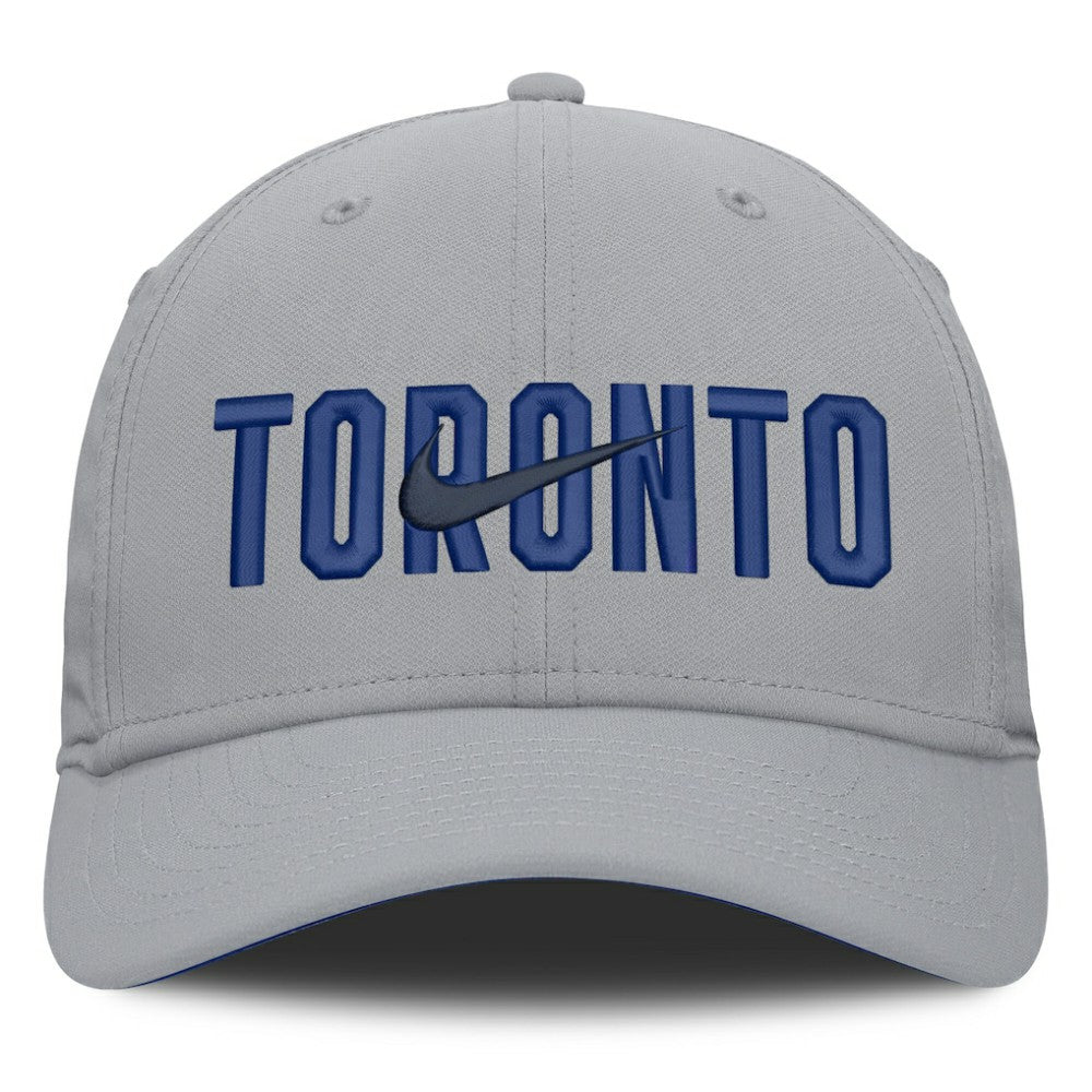 Gray Toronto Blue Jays Nike Primetime Rise Dri-FIT Flex Hat