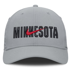 Gray Minnesota Twins Nike Primetime Rise Dri-FIT Flex Hat