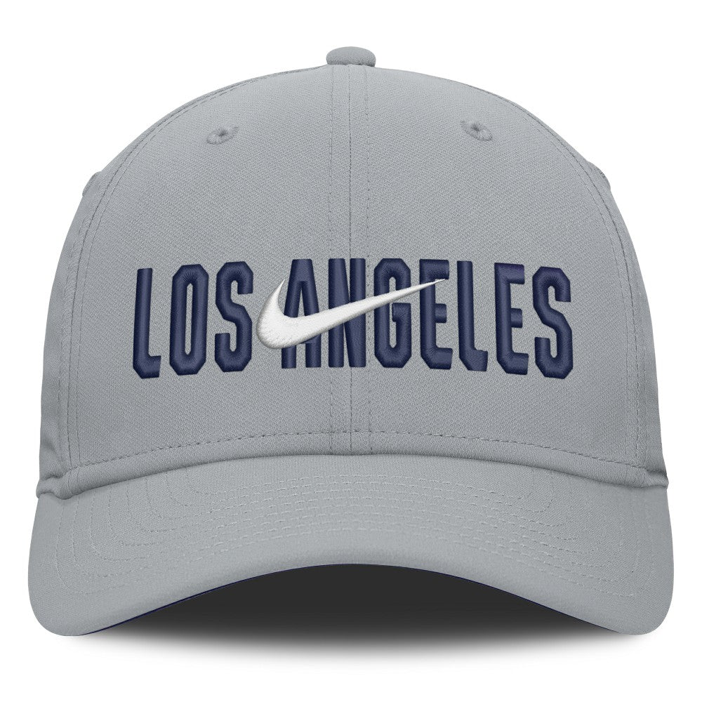 Gray Los Angeles Dodgers Nike Primetime Rise Dri-FIT Flex Hat