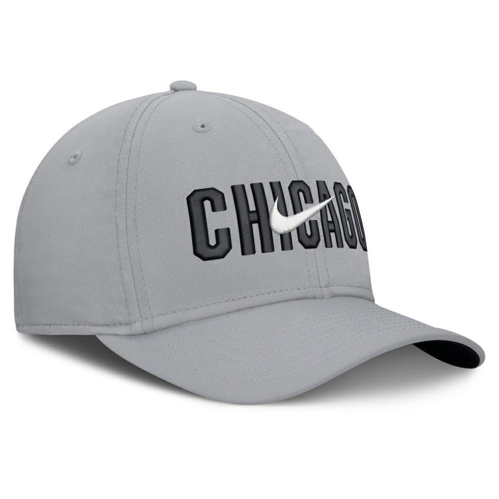 Gray Chicago White Sox Nike Primetime Rise Dri-FIT Flex Hat