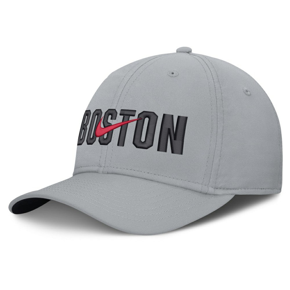 Gray Boston Red Sox Nike Primetime Rise Dri-FIT Flex Hat