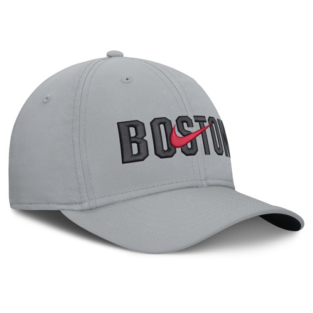 Gray Boston Red Sox Nike Primetime Rise Dri-FIT Flex Hat