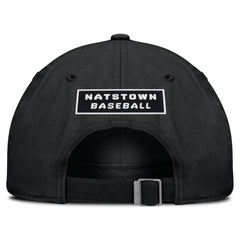 Black Washington Nationals Nike Primetime Club Adjustable Hat