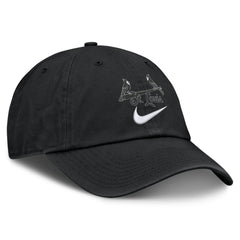 Black St. Louis Cardinals Nike Primetime Club Adjustable Hat