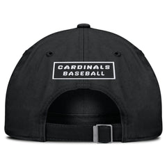 Black St. Louis Cardinals Nike Primetime Club Adjustable Hat