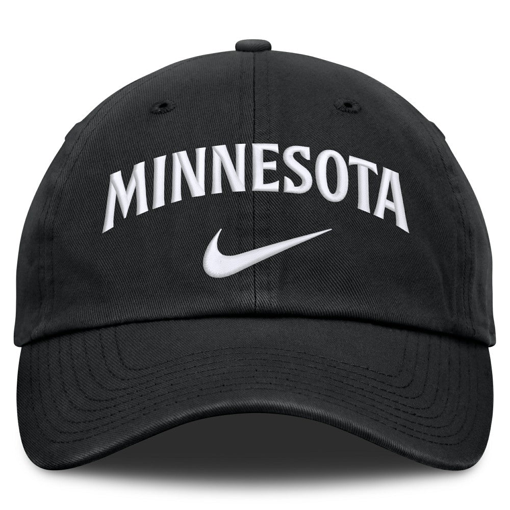 Black Minnesota Twins Nike Primetime Club Adjustable Hat