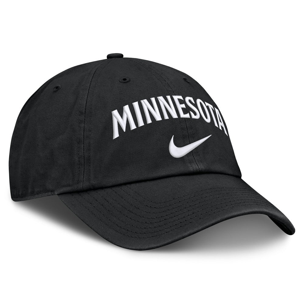 Black Minnesota Twins Nike Primetime Club Adjustable Hat