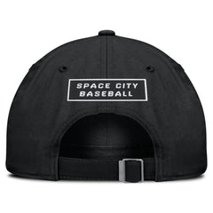 Black Houston Astros Nike Primetime Club Adjustable Hat