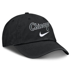 Black Chicago White Sox Nike Primetime Club Adjustable Hat