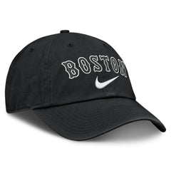 Black Boston Red Sox Nike Primetime Club Adjustable Hat