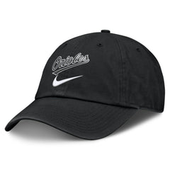 Black Baltimore Orioles Nike Primetime Club Adjustable Hat