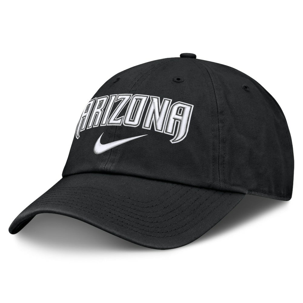 Black Arizona Diamondbacks Nike Primetime Club Adjustable Hat