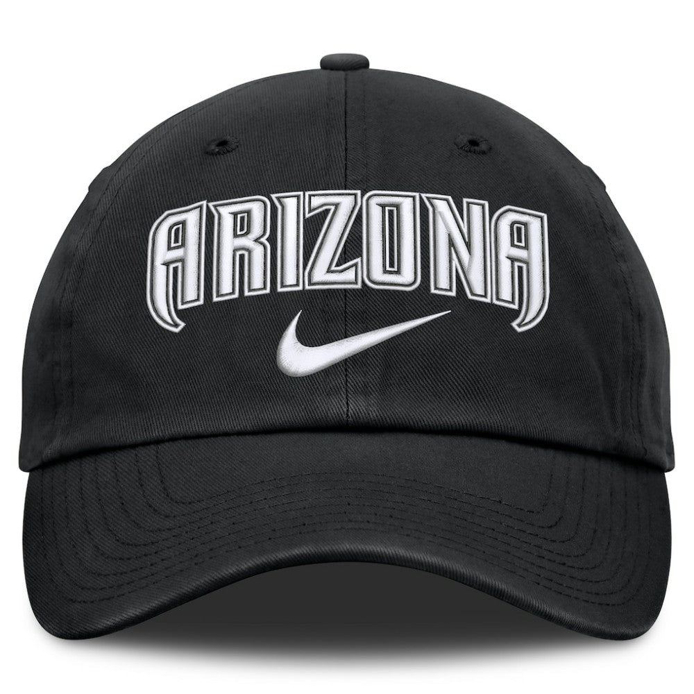 Black Arizona Diamondbacks Nike Primetime Club Adjustable Hat
