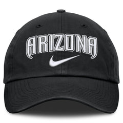 Black Arizona Diamondbacks Nike Primetime Club Adjustable Hat