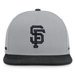 Gray/Black San Francisco Giants Nike Primetime Pro Dri-FIT Snapback Hat