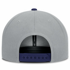 Gray/Royal Los Angeles Dodgers Nike Primetime Pro Dri-FIT Snapback Hat