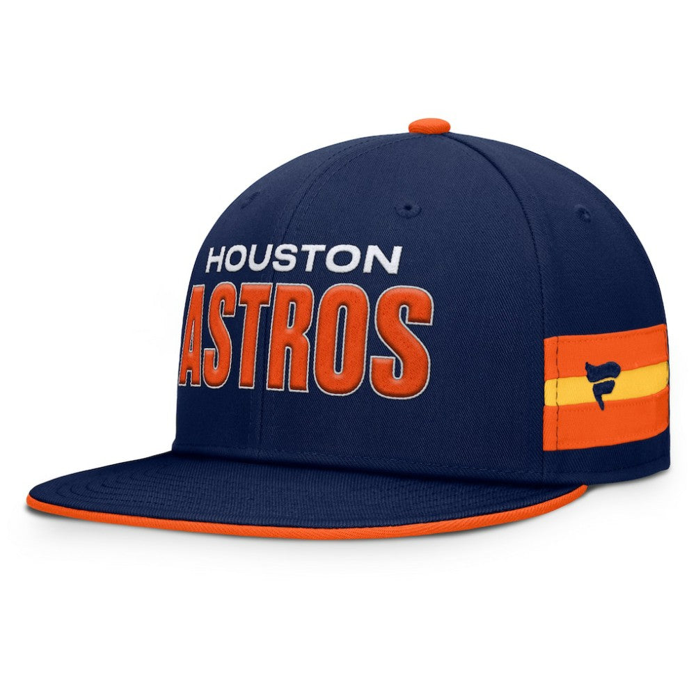 Navy Houston Astros Fanatics Pick Off Fitted Hat