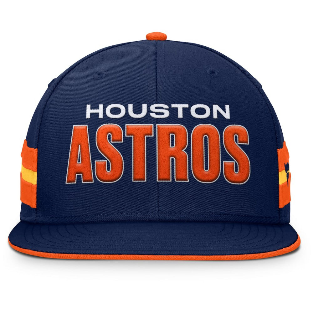 Navy Houston Astros Fanatics Pick Off Fitted Hat