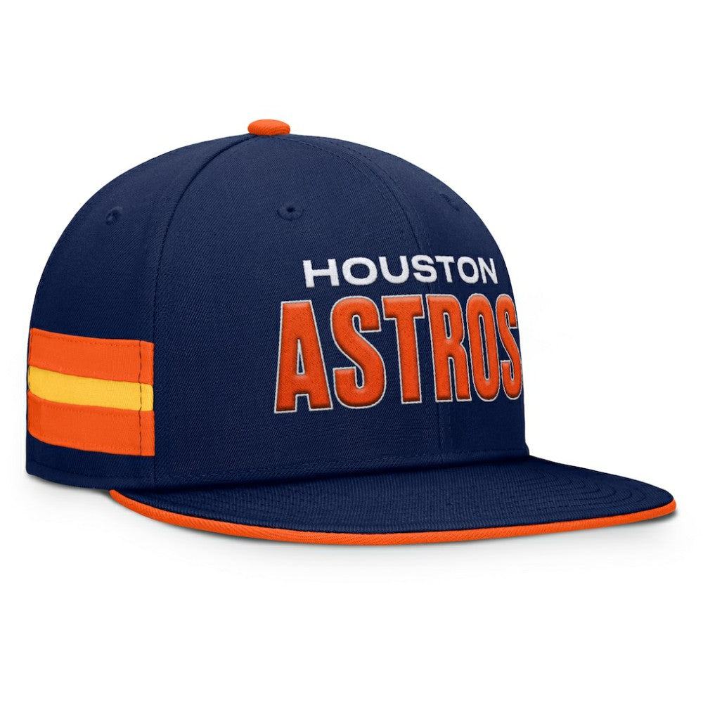Navy Houston Astros Fanatics Pick Off Fitted Hat