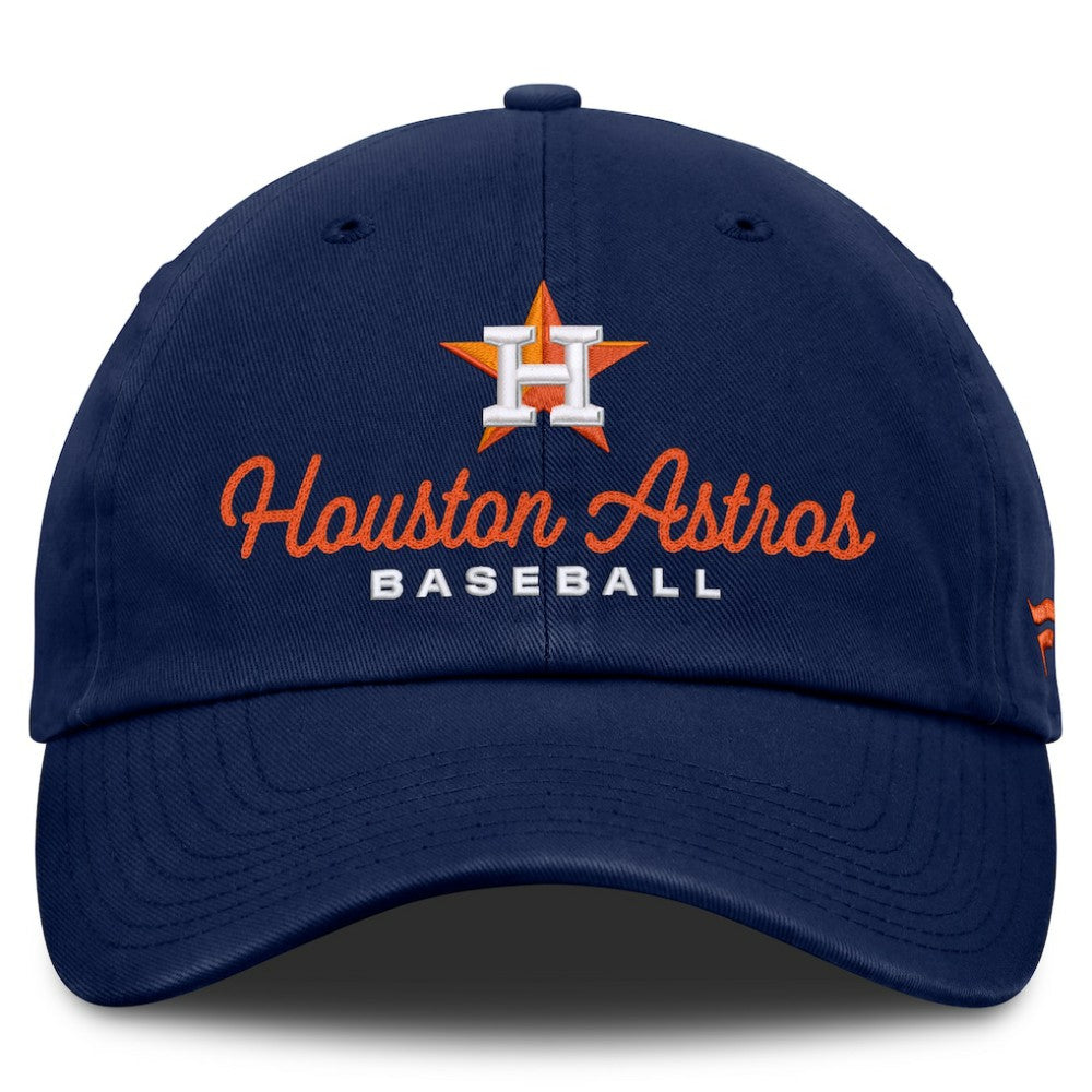 Navy Houston Astros Fanatics Women's Velocity Adjustable Hat