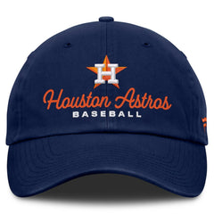 Navy Houston Astros Fanatics Women's Velocity Adjustable Hat
