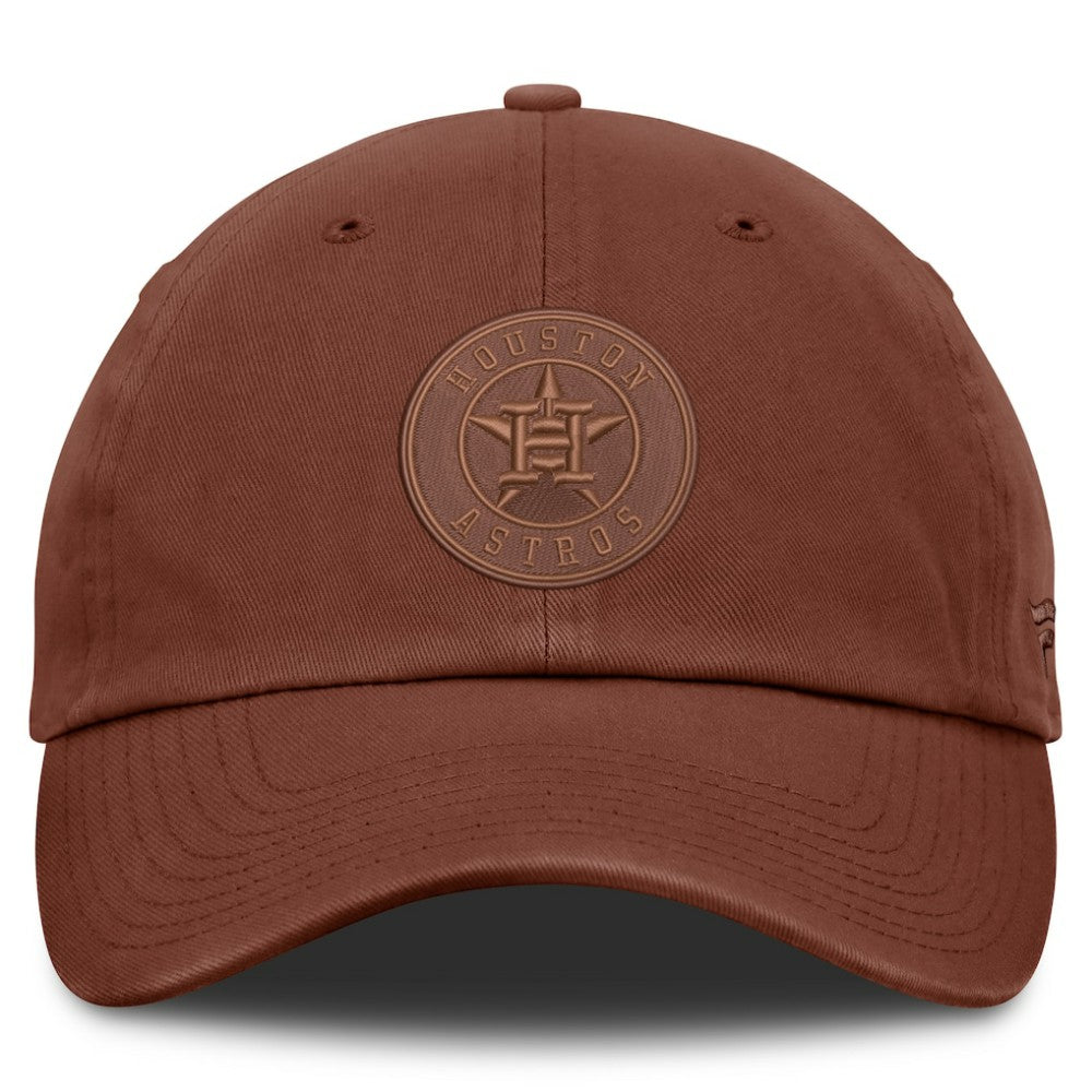 Brown Houston Astros Fanatics Tinge Adjustable Hat