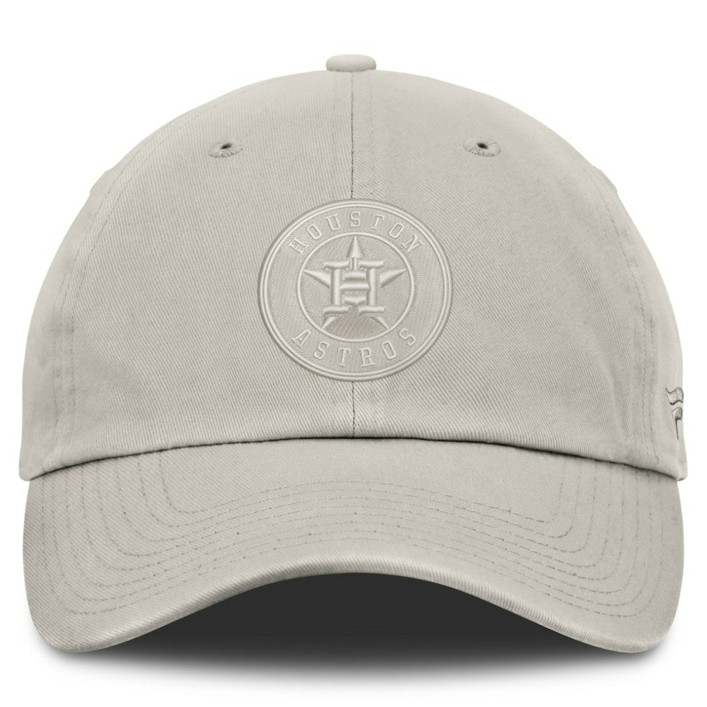 Stone Houston Astros Fanatics Tinge Adjustable Hat