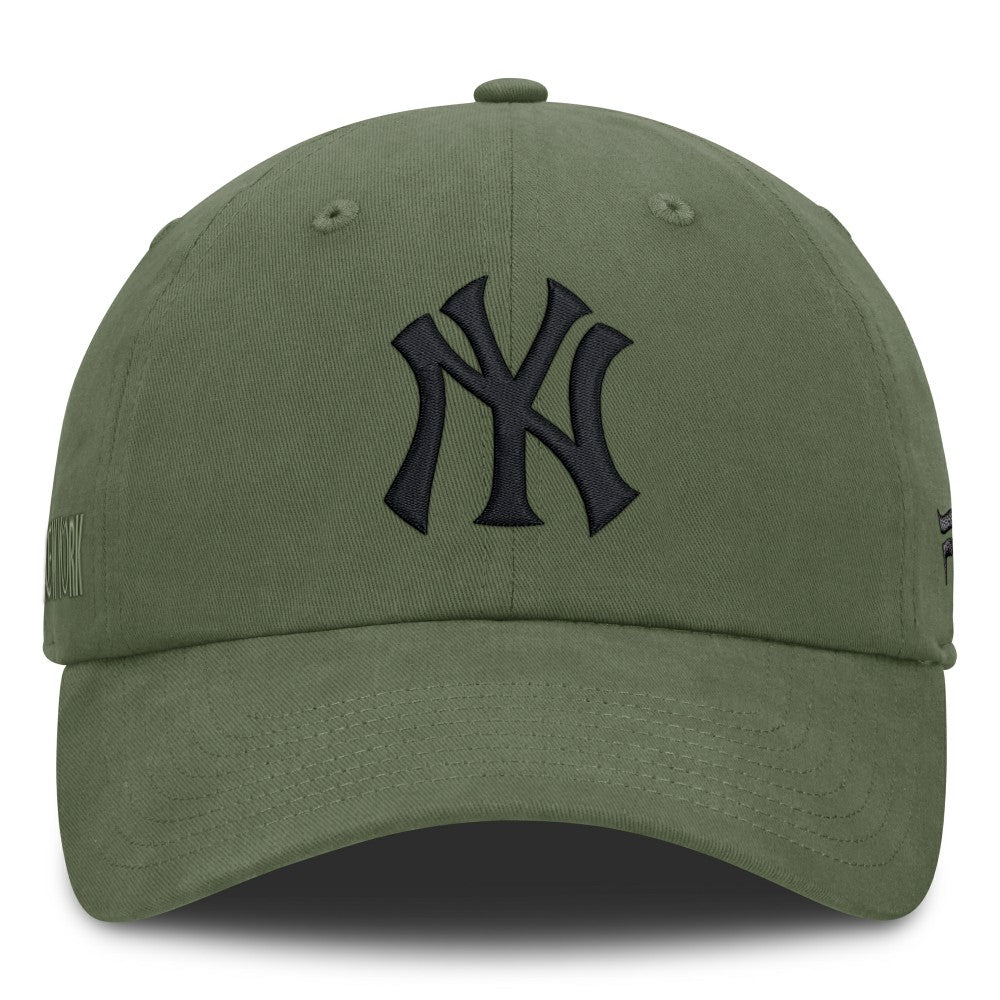 Olive New York Yankees Fanatics Pine Rider Adjustable Hat