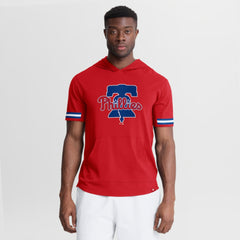 Red Philadelphia Phillies Fanatics Optimal Play Hooded T-Shirt