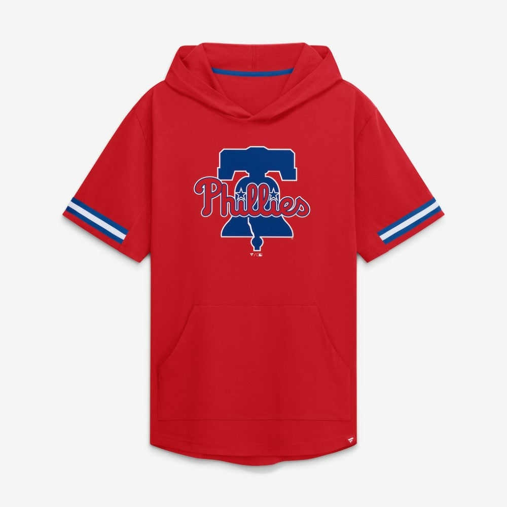 Red Philadelphia Phillies Fanatics Optimal Play Hooded T-Shirt