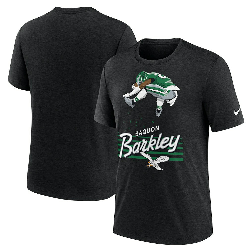 Saquon Barkley  Player Graphic T-Shirt - Philadelphia Eagles T-shirts