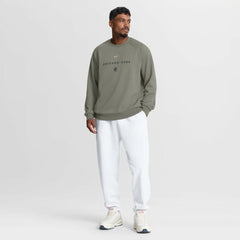 Olive Chicago Cubs Nike Statement Primary Raglan Dri-FIT Sweatshirt