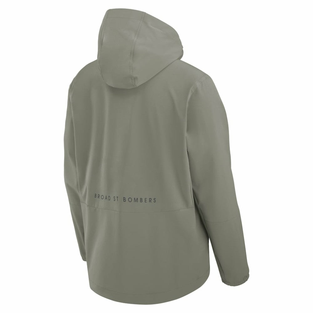 Olive Philadelphia Phillies Nike Unlimited Packable Full-Zip Hooded Jacket