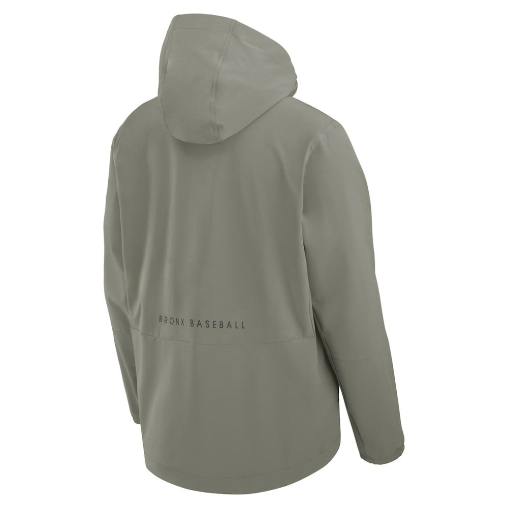 Olive New York Yankees Nike Unlimited Packable Full-Zip Hooded Jacket