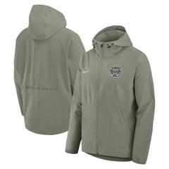 Olive Detroit Tigers Nike Unlimited Packable Full-Zip Hooded Jacket