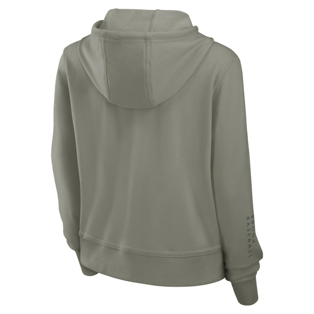 Olive New York Yankees Nike Women's One Tri-Blend Dri-FIT Hoodie