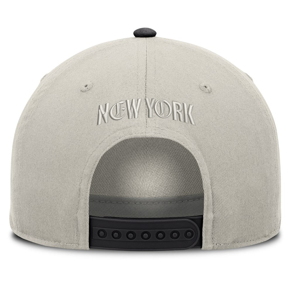 Stone/Graphite New York Yankees Fanatics Wonder A-Frame Adjustable Hat