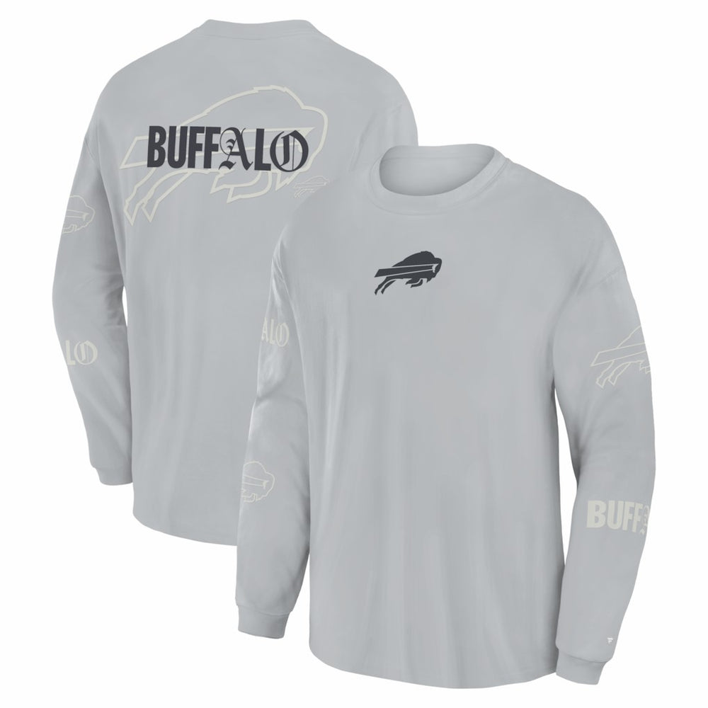 Oversized Type Play Long Sleeve T-Shirt - Buffalo Bills T-shirts