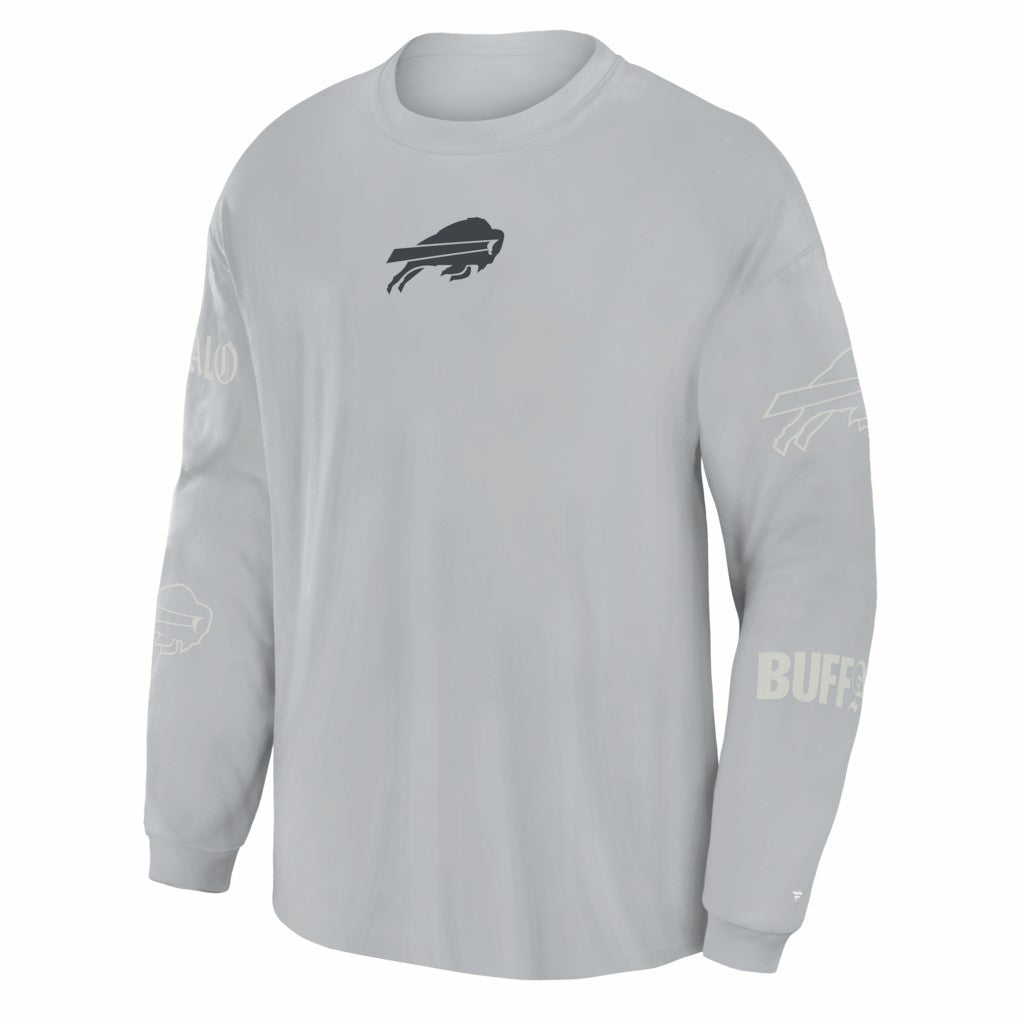 Oversized Type Play Long Sleeve T-Shirt - Buffalo Bills T-shirts