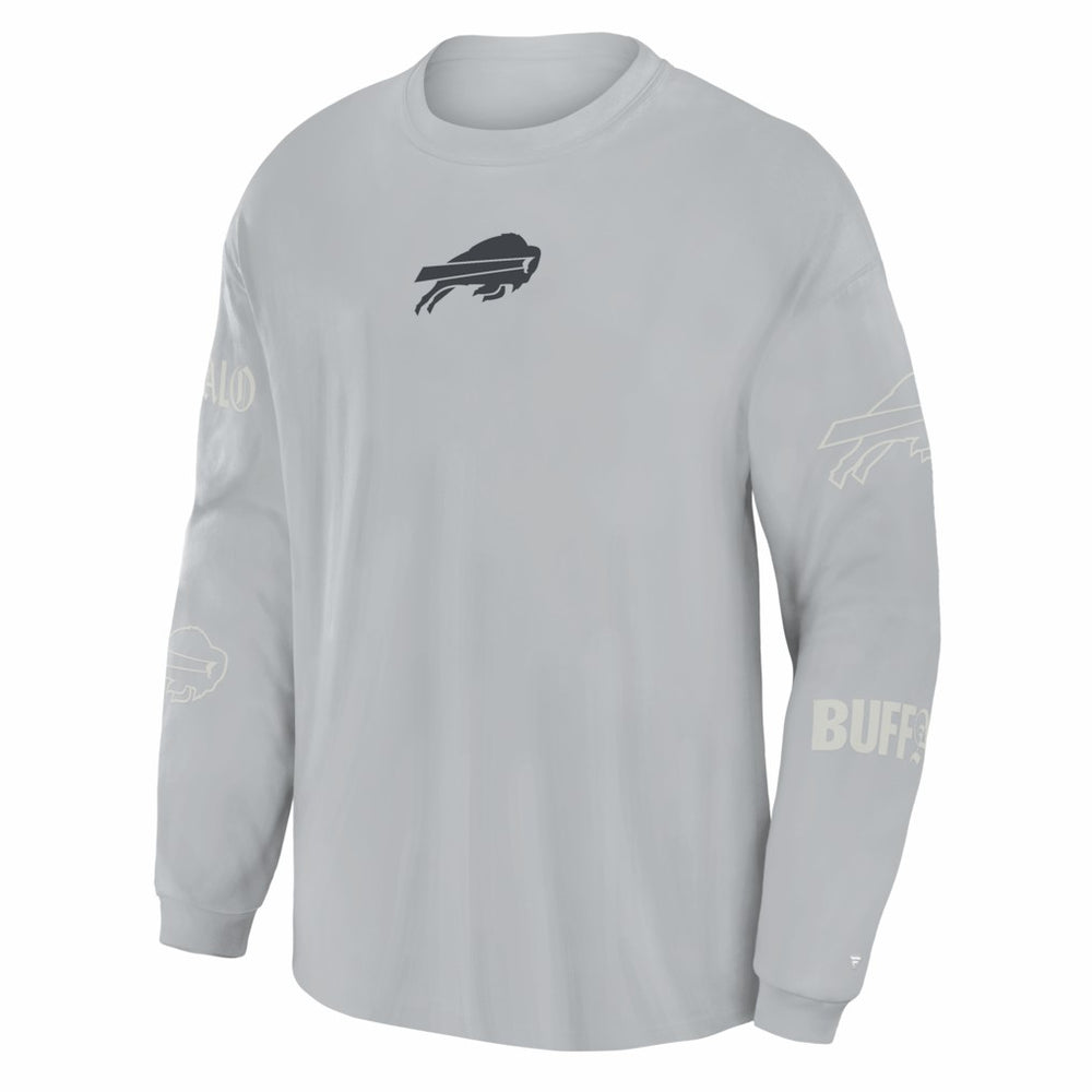 Oversized Type Play Long Sleeve T-Shirt - Buffalo Bills T-shirts
