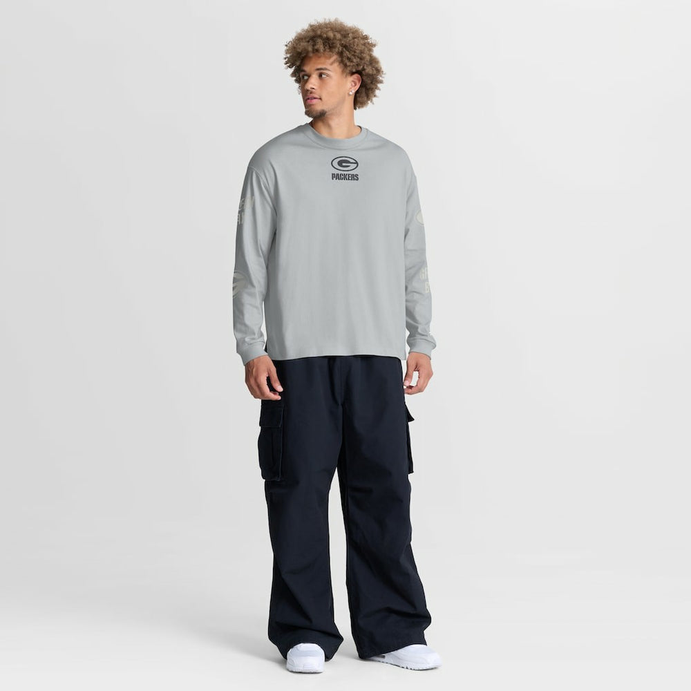 Oversized Type Play Long Sleeve T-Shirt - Green Bay Packers T-shirts