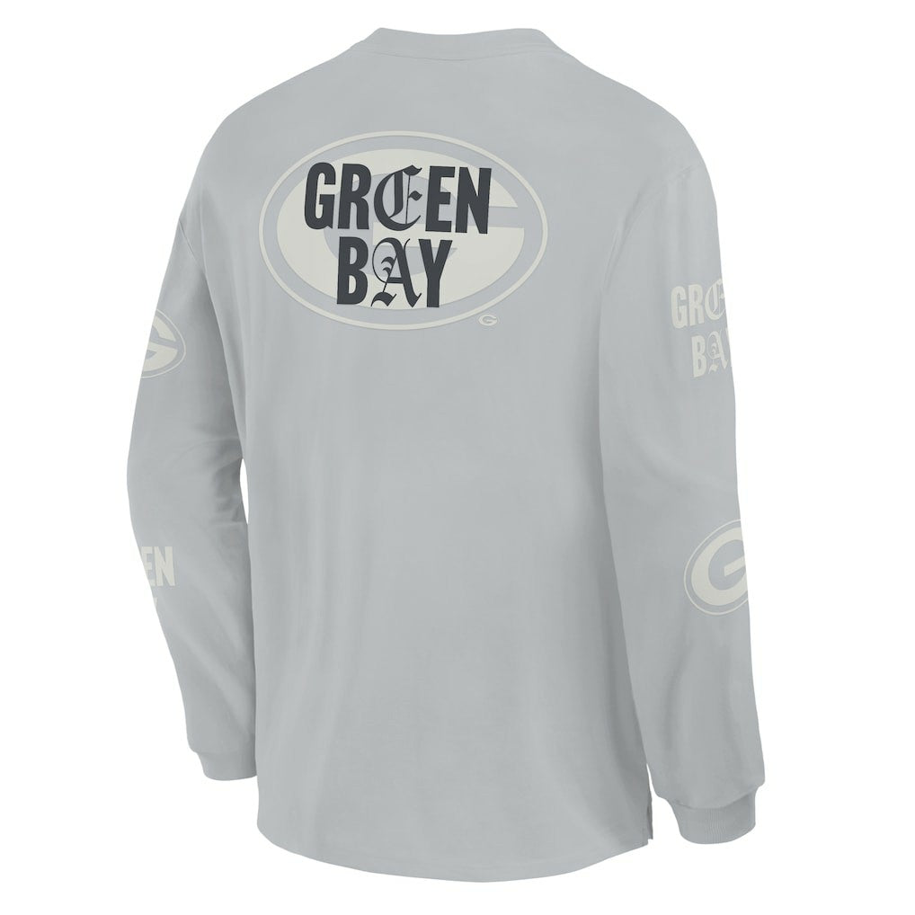Oversized Type Play Long Sleeve T-Shirt - Green Bay Packers T-shirts
