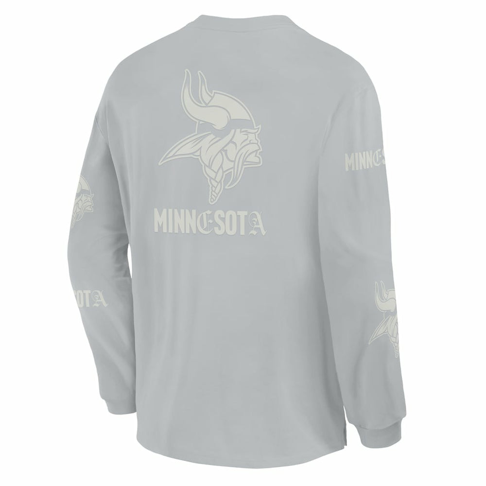 Oversized Type Play Long Sleeve T-Shirt - Minnesota Vikings T-shirts